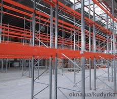 Стеллажи палетные и полочные для склада новые и б/у